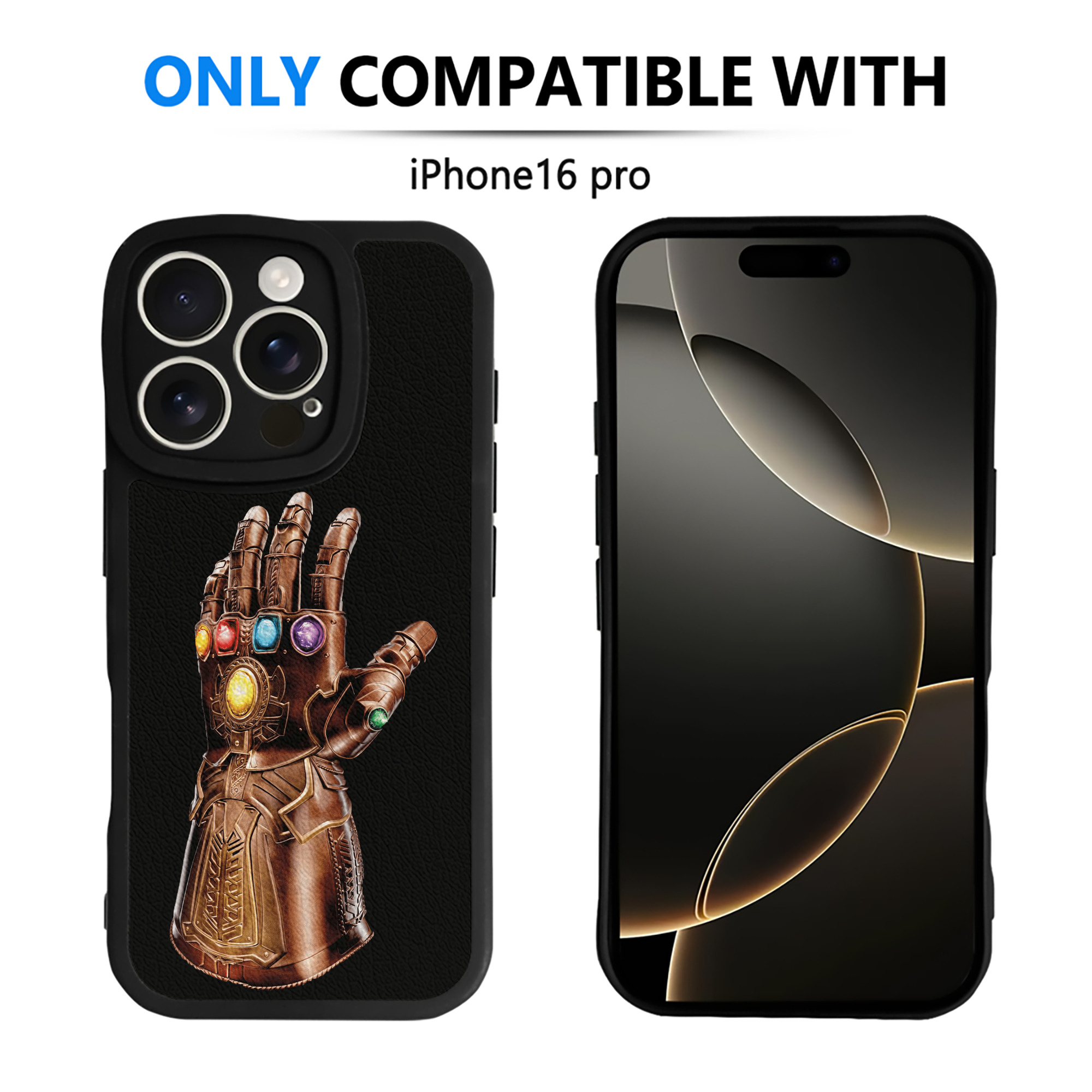 （画像用） アベンジャーズ The Avengers 【iPhone 16シリーズ対応】シリコンスマホケース（レザー調） 材質：シリコン